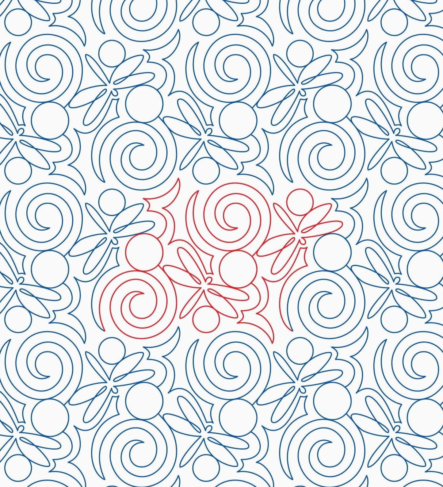 Swirly Dragonfly