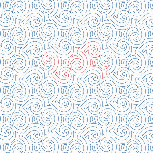 Angular Curvy Coil