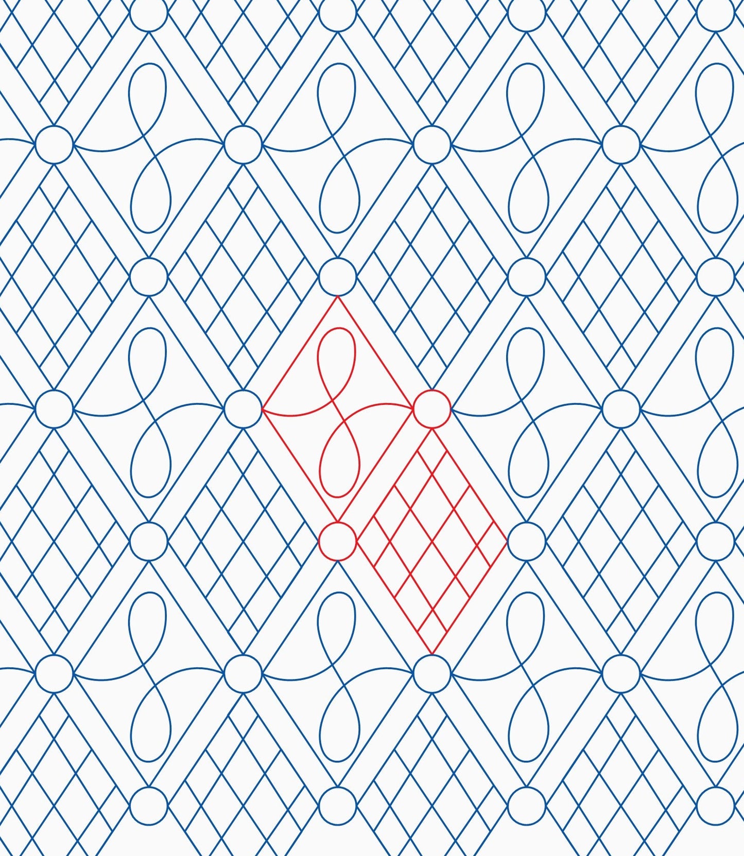 Diamond Crosshatching