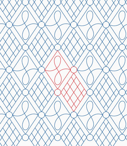 Diamond Crosshatching