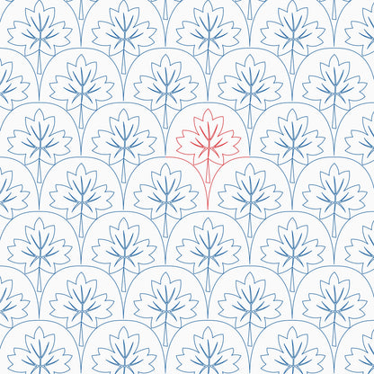 Fired Maple Leaves