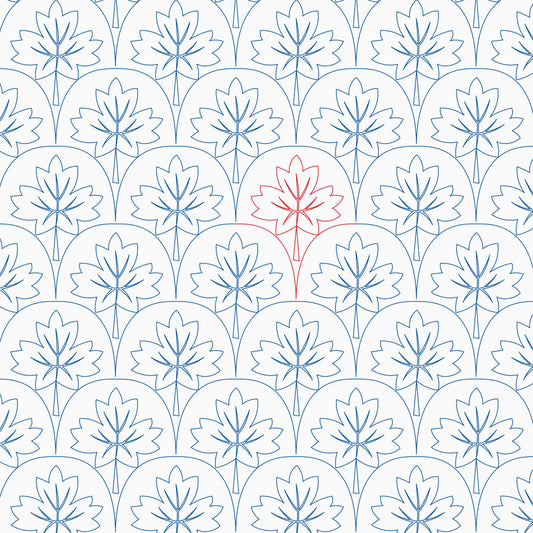 Fired Maple Leaves