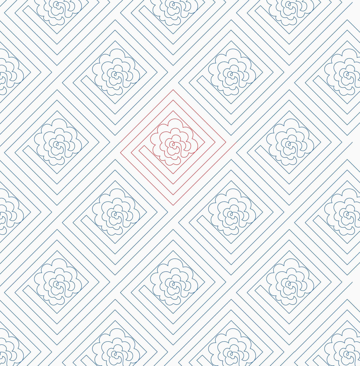 Fixed Cabbage Roses – Sew Shabby Quilting