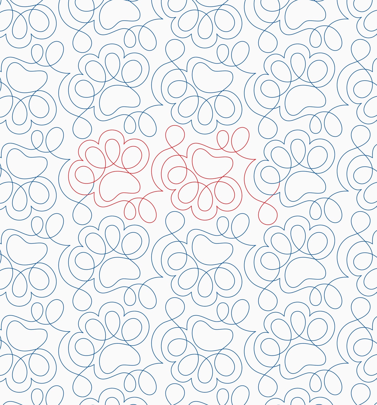 Loopy Paw Prints