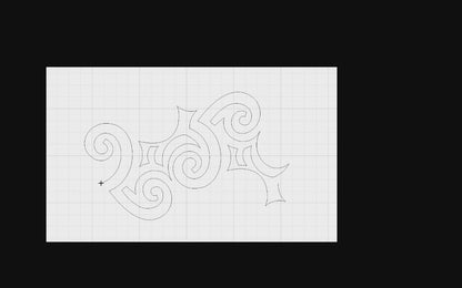 Angular Curvy Coil