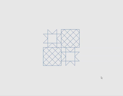 Patchwork Charm - 2 variations