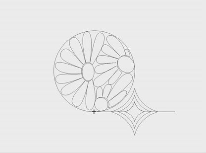 Etched Daisies