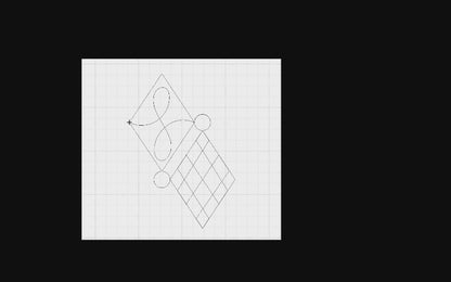 Diamond Crosshatching